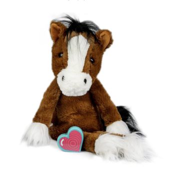 My Baby’s Heartbeat Bear Vintage Bay Clydesdale Horse