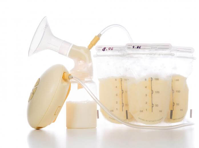 Storing breast milk